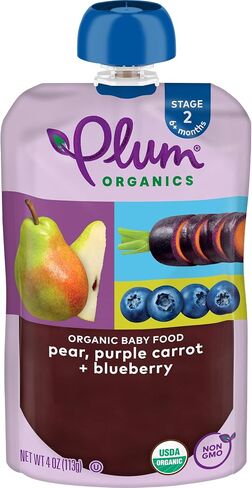 Plum Organics Stage 1, Organic Baby Food, Just Sweet Potato, 3 Oz in Saudi Arabia
