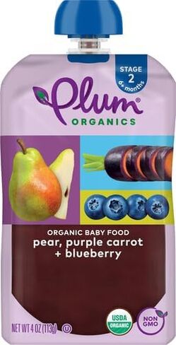 Plum Organics Stage 1, Organic Baby Food, Just Sweet Potato, 3 Oz in Saudi Arabia
