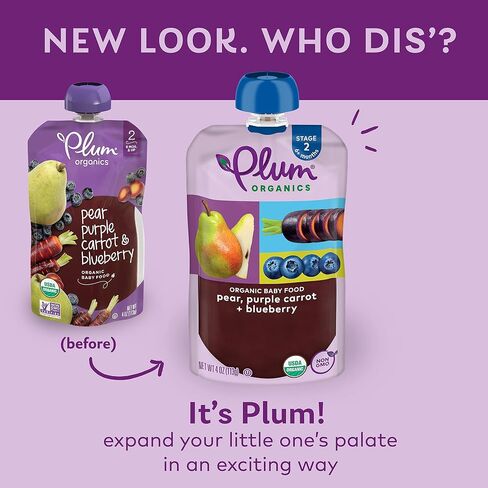 Plum Organics Stage 1, Organic Baby Food, Just Sweet Potato, 3 Oz in Saudi Arabia