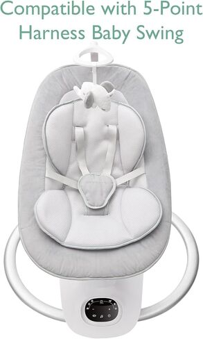 حشوة الرضع من Momcozy لأرجوحة CocoSway، نسيج شبكي ناعم مع دعم للرأس والجسم، مسامي ويمكن غسله في الغسالة لحديثي الولادة in Kuwait