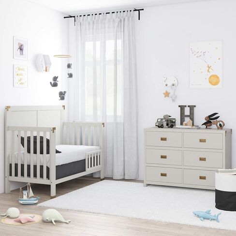 Baby Relax Miles Toddler Guardrail, Graphite Grey in Saudi Arabia