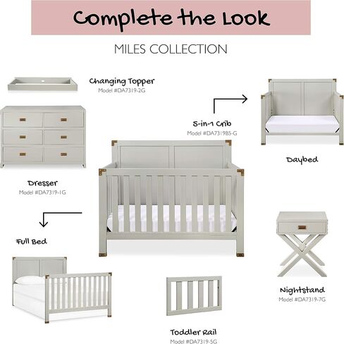 Baby Relax Miles Toddler Guardrail, Graphite Grey in Saudi Arabia