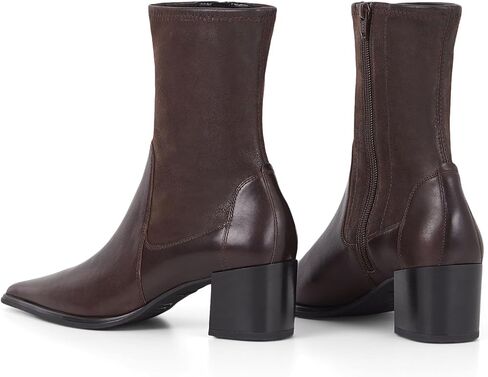 Vagabond Shoemakers Giselle Leather Stretch Booties in Saudi Arabia