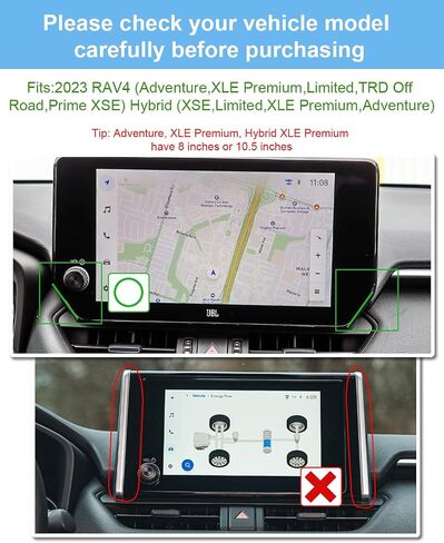 10.5" Car Screen Protector 【Anti-glare】 for 2023 2024 Toyota Rav4 AR Film Compatible with 2023 2024 RAV 4 - HD Clear/Anti-fingerprint/ 2 Pack in Saudi Arabia
