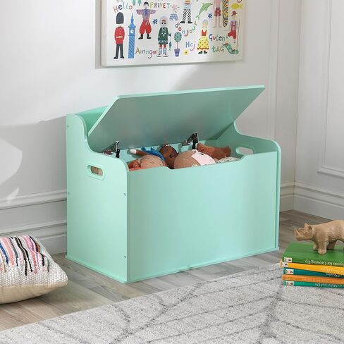 كيد كرافت املأ بصندوق ألعاب ممتع - مقعد صندوق ألعاب خشبي - نعناع in Kuwait