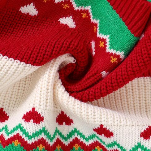 Ayalinggo Toddler Christmas Sweaters Baby Boy Girl Gingerbread Man Outfit Knitted Sweater Xmas Pullover Crewneck Sweatshirt in Saudi Arabia