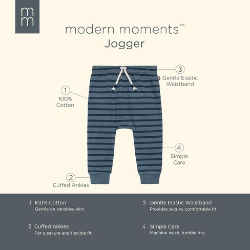 Modern Moments Baby Boys' Joggers in Saudi Arabia