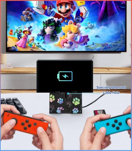 for Nintendo Switch Stand Holder Cute - for Nintendo Switch Holder Stand for OLED Boys Girls Teen Girly Design Cool Style Adjustable Portable Foldable Switch Accessories, Strawberry Festival in Kuwait