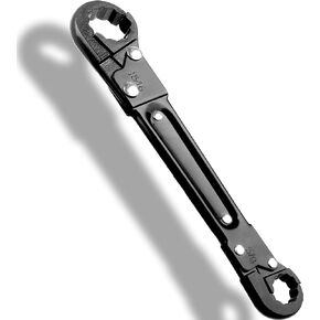 Plumbing Tools, Dual Kwik Tite Wrench Kit,Angle Stop Wrench, Plumbing Wrench. Professional Plumbing Toolset For Easy Angle Stop And Supply Nut Installation - Must-Have For Plumbers Plumbing Tool.