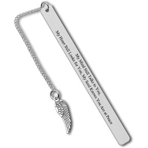 Sympathy Gifts Bookmark Memorial Gift for Loss of Father Mother Grandma Grandpa Friends Remembrance Grief Gifts Remembrance Keepsake Gift Baby Loss Gift In Memory Loss of Family Book Marks Reader Gift
