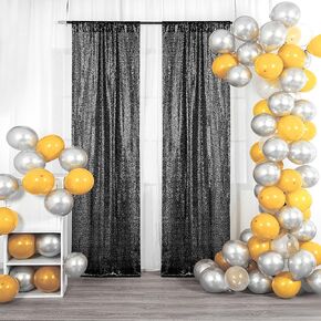 beddeb 4pcs الفضة الترتر خلفية الستار، 2ftx8ft بريق خلفية الستار لعيد الميلاد، عيد ميلاد، الزفاف، حزب الديكور حفل زفاف مرحلة الزينة النسيج التألق خلفية التصوير الفوتوغرافي