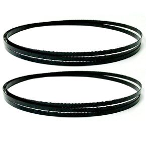 FOXBC 80 Inch x 1/8 Inch x 10 TPI Bandsaw Blades for Sears Craftsman 12" Band Saw, Bosch, POWERTEC Band Saw Blades - 2 Pack