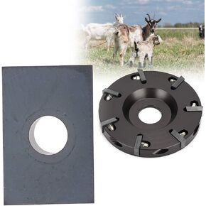 Hoof Cutter Disc Metal Accessory Livestock Sheep Cattle Horses Hoof Trimming Disc Plate Tool (Metal)