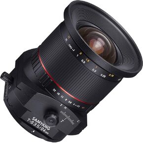 Samyang Tilt-Shift SYTS24-N 24mm f/3.5 Tilt Shift lens for Nikon