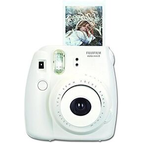 Fujifilm Instax Mini 8 Instant Film Camera (White) (Renewed) in Kuwait