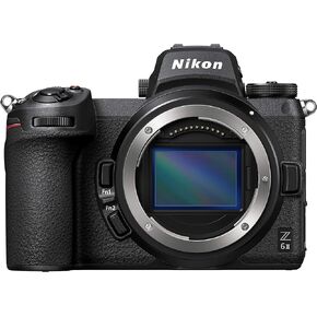 Nikon Z 6II FX-Format Mirrorless Camera Body w/NIKKOR Z 24-70mm f/4 S, Black (Renewed)