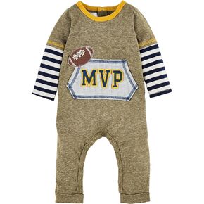 Mud Pie Baby Boys Baby Waffle Bodysuit