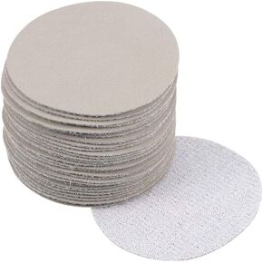 uxcell 2 Inch Wet Dry Sanding Discs 5000 Grit Hook and Loop Sanding Disc Silicon Carbide Sandpaper 30pcs