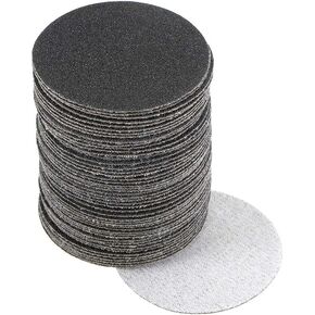 uxcell 2-Inch Hook and Loop Sanding Disc Wet/Dry Silicon Carbide 120 Grit 50 Pcs