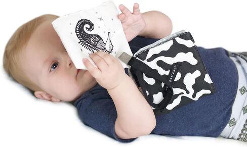 Ocean Crinkle Stroller Toy, Hanging Baby Toy with Mirror in Kuwait