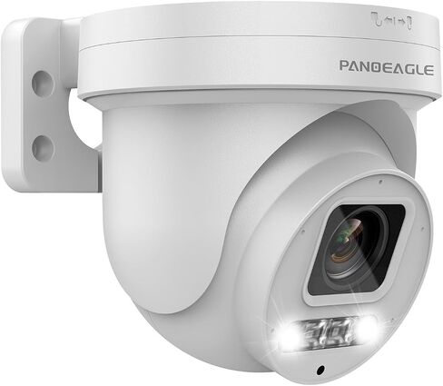 Compatible for Hikvision 8MP Full Color PTZ Camera Outdoor, 5X Optical Zoom 2.7~13.5mm Lens, 4K Turret IP Camera with Smart Dual Light Night Vision,Human Vehicle Detection,2-Way Audio,SD(512G),IP67 in Saudi Arabia