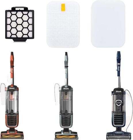 WTYHEPAq 1 HEPA & 1 Foam Filters for Shark Navigator NV150, NV151,NV251,NV255, and Zero-M Self-Cleaning Brushroll Pet Pro ZU62,ZU62C,ZU60,ZU60W Upright Vacuum, Replaces Parts 1238FT60 & 1239FT60. in Saudi Arabia