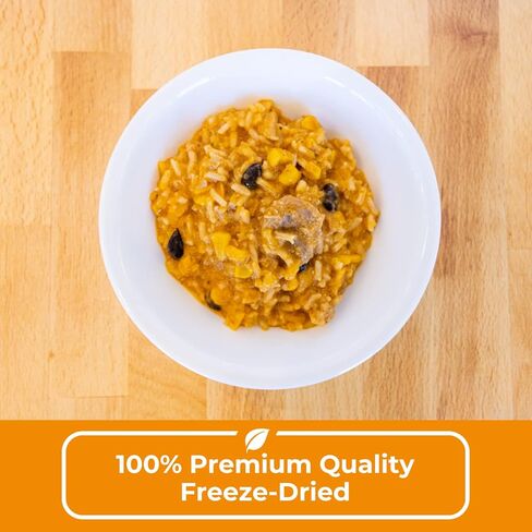 Nutristore لحم الخنزير والأرز على الطريقة الجنوبية الغربية المجففة بالتجميد | وجبة تخزين المواد الغذائية السائبة للبقاء على قيد الحياة في حالات الطوارئ | مثالي للوجبات اليومية والتخزين طويل الأمد | مدة الصلاحية 25 عامًا | فحص وزارة الزراعة الأمريكية (عبوة in Kuwait