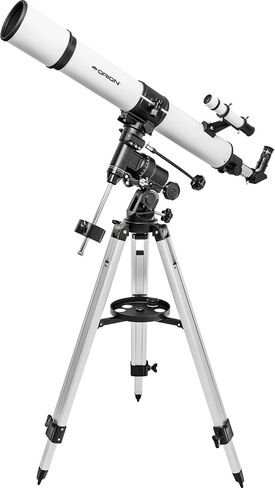 Orion Observer 90mm Equatorial Refractor Telescope for Adults & Families - Easy to Use, Portable Beginner Telescope for The Moon, Planets & Stars in Saudi Arabia