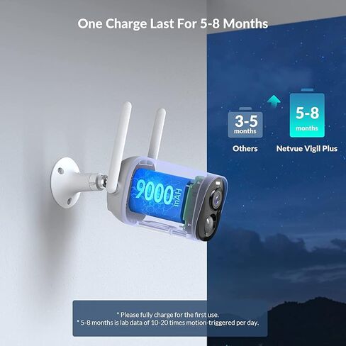 كاميرات مراقبة NETVUE 2K لاسلكية خارجية in Kuwait