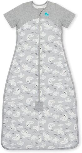 كيس نوم عضوي للأطفال من Love to Dream (18-36 شهرًا)، كيس نوم فائق النعومة لتنظيم درجة الحرارة، بطانية 1.0TOG قابلة للارتداء لجميع المواسم، رمادي in Kuwait