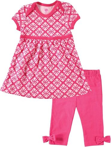 Hudson Baby baby-girls Dress and Cropped Leggings in Kuwait