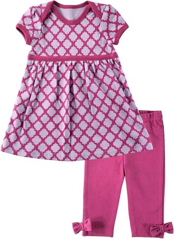 Hudson Baby baby-girls Dress and Cropped Leggings in Kuwait