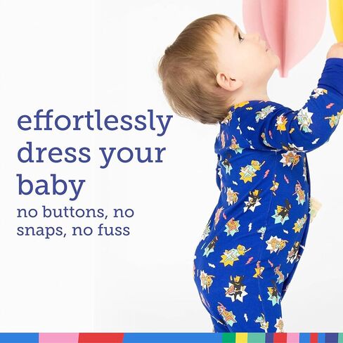 Magnetic Me Grow With Me Convertible Coveralls, Pajamas for Baby Boys and Baby Girls with Quick Magnetic Faster in Kuwait