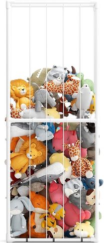 Glaf لعبة تخزين الحيوانات المحشوة منظم الزاوية ألعاب حديقة الحيوان القطيفة حامل رف كبير للأطفال مع شريط مطاطي بطول قابل للتعديل للأطفال الصغار الأولاد والبنات هدية لغرفة النوم وغرفة لعب الحضانة in Kuwait