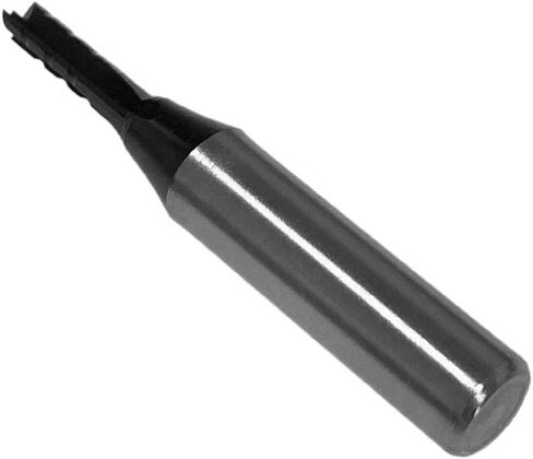 JINMETAL 3 مزامير من الكربيد الصلب لقم توجيه CNC مستقيمة، قطر القطع 6 مم، ساق 1/2 بوصة لسمك اللوحة 3/4 بوصة درجة الصناعة in Kuwait