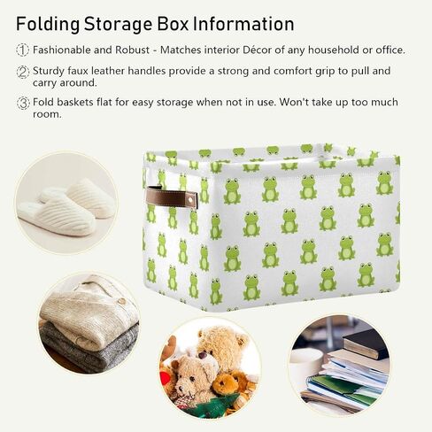 ABC Dinosaurs Storage Bin Collapsible with Handle Rectangle Waterproof ABC Dinosaurs Basket for Storage Cube Closet Organizer for Toy Nursery Book Office Shelf Bathroom in Saudi Arabia