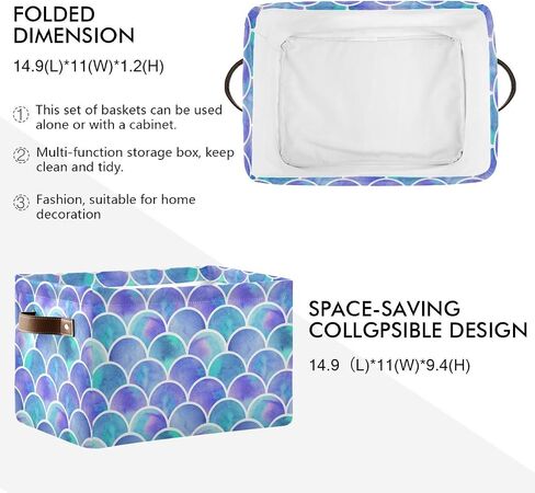 ABC Dinosaurs Storage Bin Collapsible with Handle Rectangle Waterproof ABC Dinosaurs Basket for Storage Cube Closet Organizer for Toy Nursery Book Office Shelf Bathroom in Saudi Arabia