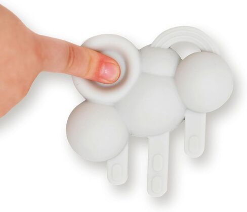 Doddle & Co. The Chew Ant Teether with Poppable Bubbles | Toddler Teething Fidget Toy for Baby | Enhaces Oral Fit & Easy to Hold & Grab | Helps to Promote Development for New Born Babies | Pack of 1 in Saudi Arabia