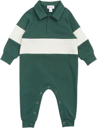 ملابس أطفال رائعة للأولاد الصغار من Varsity Polo OnesieOnesie in Kuwait