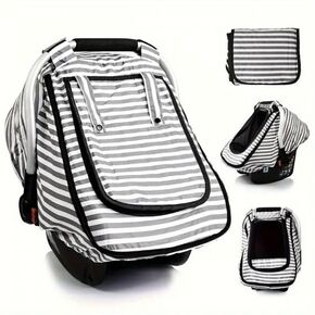 Car Seat Covers for Babies,Baby Car Seat Cover for Boys Girls,Windproof Infant Carseat Cover,Kick-Proof Car Seat Canopy