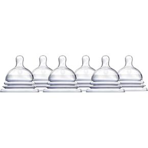 حلمات رضاعة الأطفال ذات الحركة الطبيعية من مانشكين، عدد 6، المرحلة 1 in Kuwait