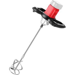 Meticuloso Cordless Concrete Mixer, for Makita 18V Max Battery, Portable Cement Mixer with 6 Speed, Handheld Mud Mixer for Mortar, Paint, Grout, Plaster, Thinset, Fodder Stirring Tool