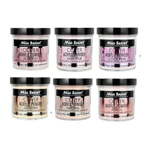 Mia Secret Acrylic Powder COVER (Baby Pink/Cool Pink/Natural/Peach/Almond/Golden) - 4 oz; 6pc