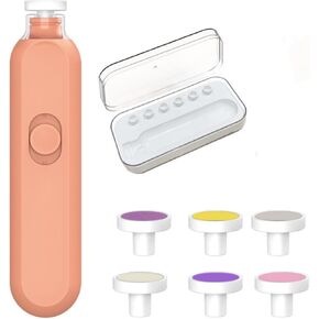 Baby Nail Trimmer Electric, Trim Polish Grooming Kit for Newborn,Baby Nail Clippers Safe Baby Nail File Kit Manicure Set,4 Speed Modes (White)