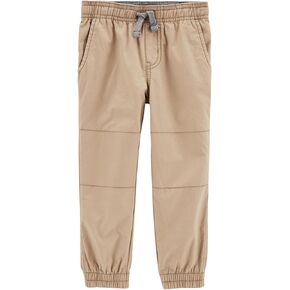 Carter's Baby Boys' Drawstring Pants (Khaki, 3T)