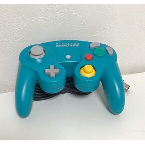 Nintendo GameCube dedicated controller emerald blue (Renewed)