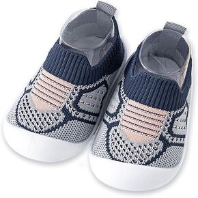 JUXI Toddler Sneakers Boys Girls Lightweight Breathable Tennis Shoes Slip-on Walkers Shoes