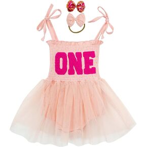 فستان عيد الميلاد الأول للفتيات الصغيرات بدون أكمام وظهر مكشوف مع فيونكة فستان الشمس بطبقات من التول مع عصابات رأس in Kuwait