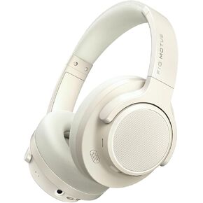 Noise Cancelling Headphones: Wireless Over Ear Bluetooth Headphones with 130H Playtime - Hi-Res Sound Custom EQ via App Deep Bass Comfort Fit Ear Cups for Travel Home Office