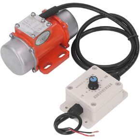 Concrete Vibrator Motor, 30W 4000RPM DC Electric Concrete Vibration Motor Brushless, with Speed Controller, for Shaker Table (DC12V)